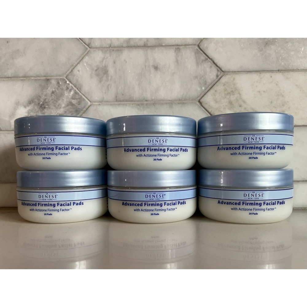 Dr. Denese Actizone Advanced Firming Facial Pads 20ct X6 120ct NEW